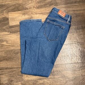 Lands' End Women's Straight Leg Jeans in Blue sz 6